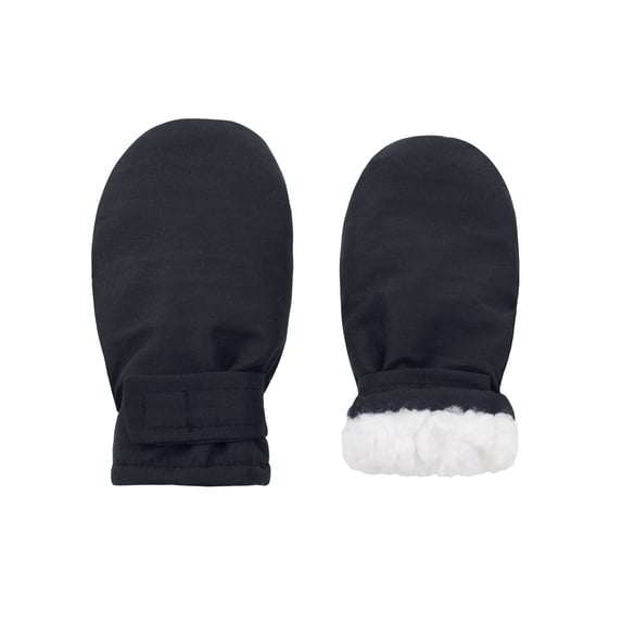 Zando Kids Ski Mittens Girls Boys Ski Gloves Waterproof Warm Snow Gloves for Winter Outdoor Activities Black S