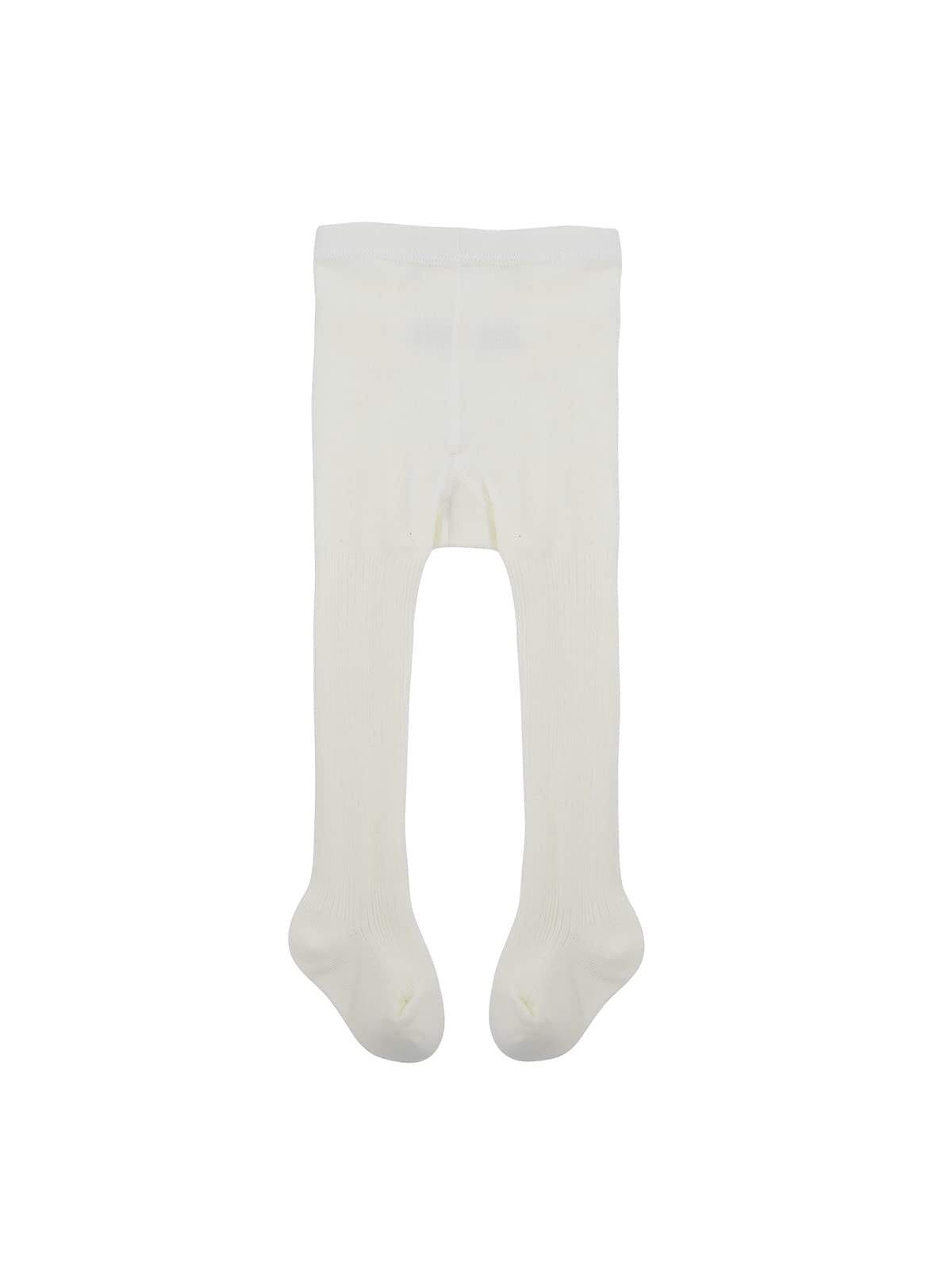 Zando Newborn Tights for Girls White Tights Ultra Soft Baby Tights