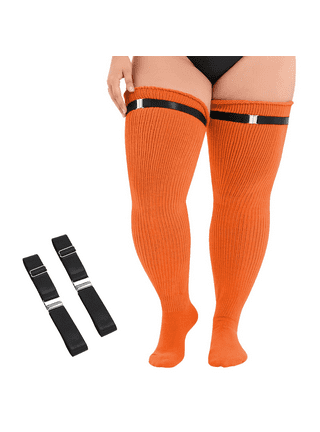 GWAABD Thigh High Stockings for Thick Thighs Pantyhose Through