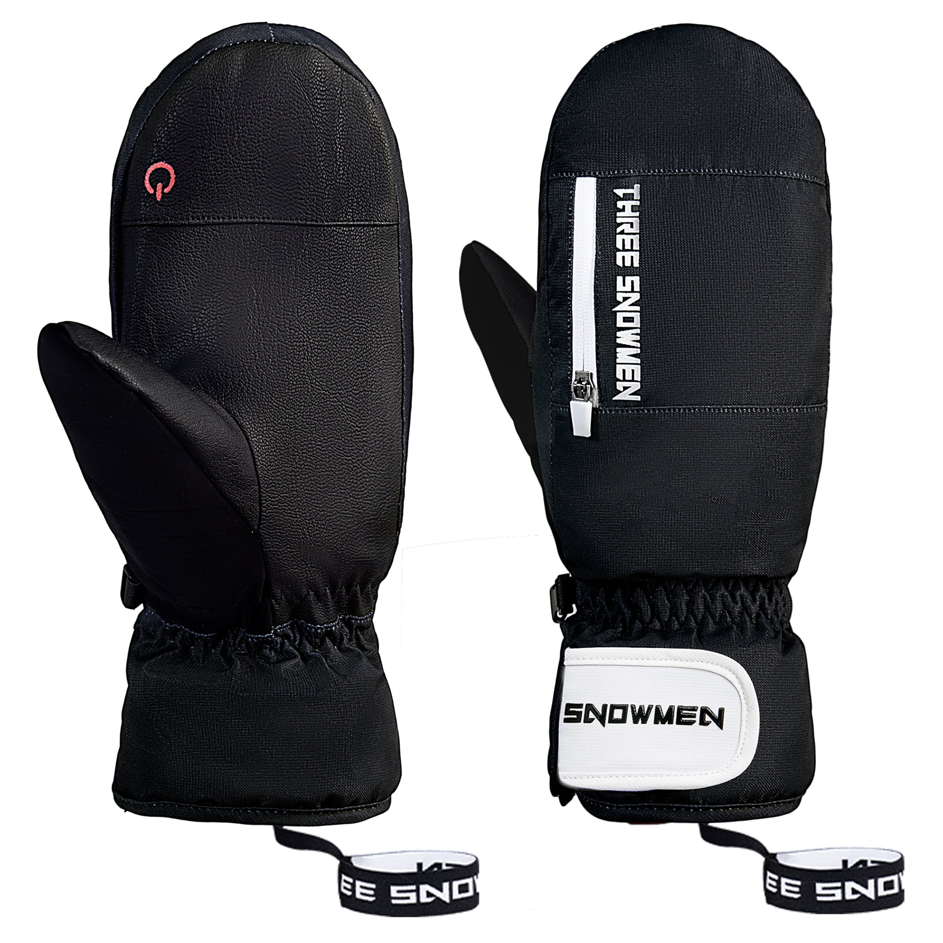 Zando Snow Winter Gloves Women Mittens for Women Cold Weather Mens Ski