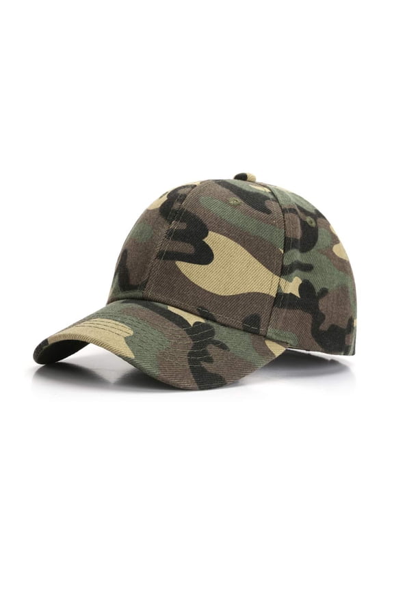 Toddler Baseball Hat for Boys 3-8 Years Adjustable Baby Baseball Cap for Summer Sun Protection Camouflage