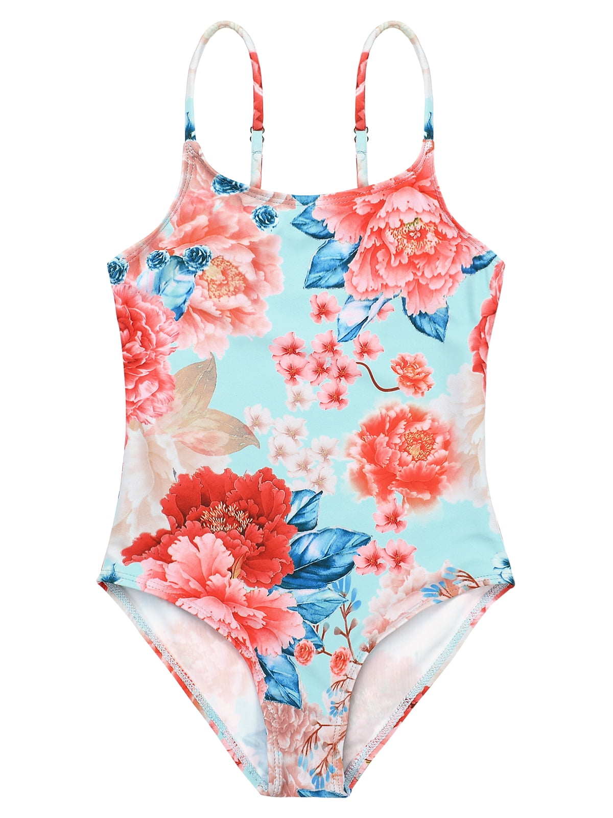 Zando Toddler Bathing Suit Girl Halter Baby Girls Swimsuit Quick Dry