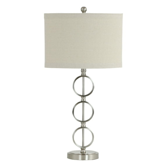 Zandra Brushed Nickel Table Lamp