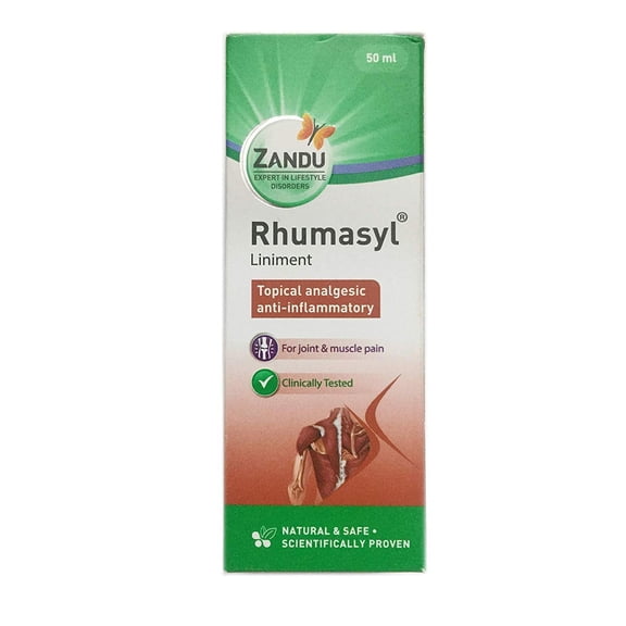 Zandu Rhumasyl Liniment, Green, 100 ml