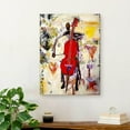 thumbnail image 1 of Zane 'In the Groove' Abstract Canvas Wall Art, 1 of 5