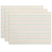 Zaner-Bloser 10.5" x 8" Newsprint Handwriting Paper Dotted Midline White PACZP2609-3