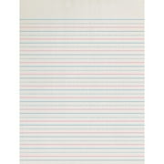 Zaner-Bloser Newsprint Handwriting Paper, Dotted Midline, Grade 2, 1/2" x 1/4" x 1/4" Ruled Short, 8" x 10-1/2", 500 Sheets
