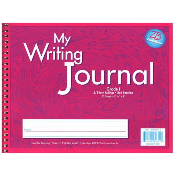 Zaner-Bloser Writing Journal Grade 1