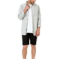 thumbnail image 1 of Zanerobe Men's 7ft Long Sleeve Shirt Small X-Large Marle, 1 of 3