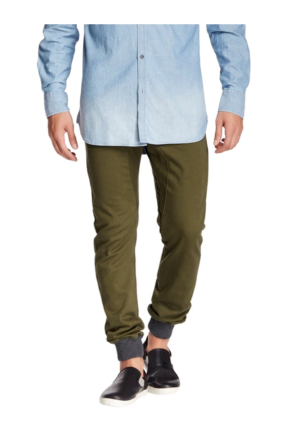 Men's Dynamo Chino Pants Sz 29 Military Green