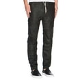 thumbnail image 1 of Zanerobe Men's Sureshot Slim Tapered Leather Jogger Pants Sz 30  Black, 1 of 2
