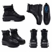 Zang Fashion Unisex Adult Converse x AMBUSH CTAS Duck Boot Hi, Black, Size 6.5