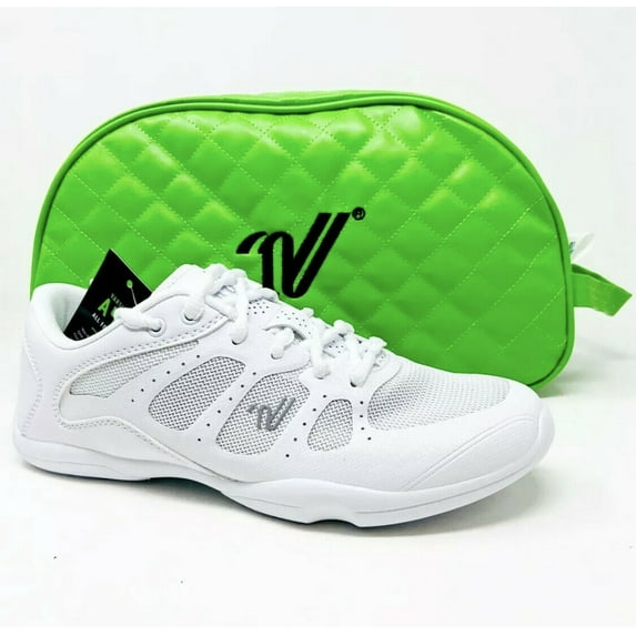 Zang Fashion Varsity DCA Shoes Women Girl Lace-up Sports Aerobics Cheerleading Training Sneakers Size 1Y