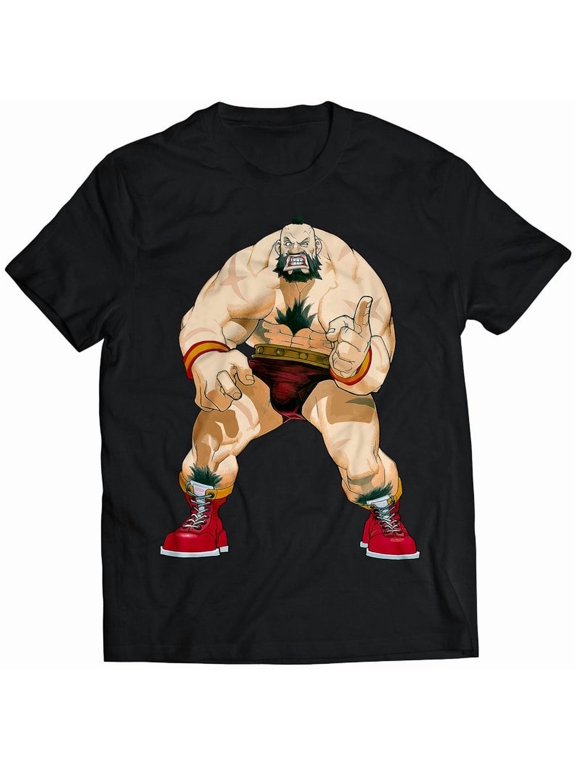 Zangief Alpha 2 Premium Unisex T-shirt (vectorized Design)