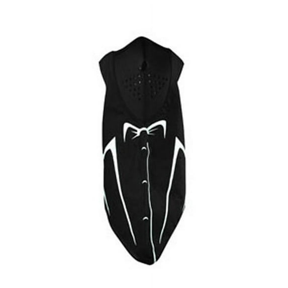 Balboa WNEO141G Neodanna™ Mask, Cotton/neoprene, Glow In The Dark, Tux