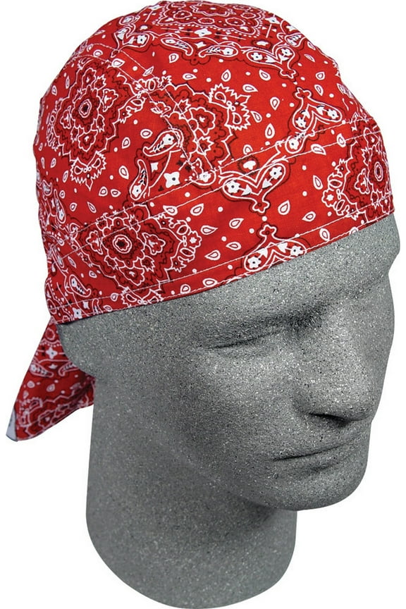 Headwrap 12 Pack - Red Paisley
