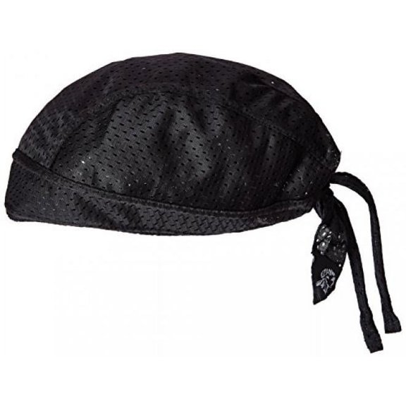 Zan Headgear Vented Flydanna Headwrap Black
