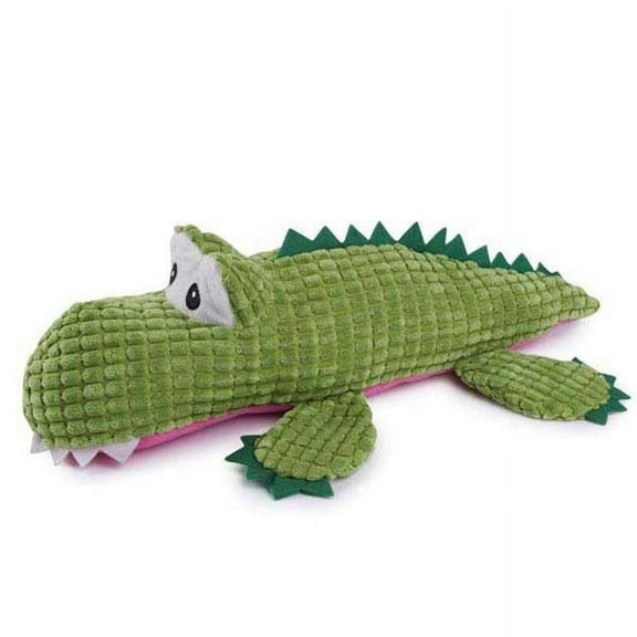 Zanies Corduroy Crocodile Dog Toys, Small