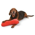 thumbnail image 1 of Zanies ZA Mega Color Plush Bone 16.5In Red, 1 of 4