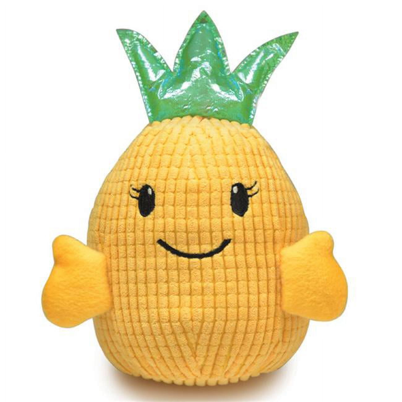 Zanies ZA5215 14 Hawaiian Breeze Pineapple Girl Dog Toy