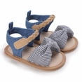 thumbnail image 1 of Zanvin Sandals on Clearance, Kids Sandals, Toddler Sandals, Toddler Baby Girls Boys Baby Shoes Soft Sole Non-slip Baby Toddler Sandals, Blue, 6-9 Months, 1 of 7