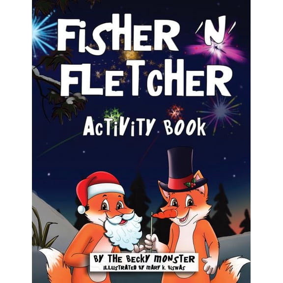 Zany Fox Twins Fisher 'n' Fletcher: Coloring and Rhyming Activity Book, Book 4, (Paperback)
