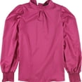 thumbnail image 1 of Zanzea Womens Solid Pullover Blouse, Purple, X-Large, 1 of 2