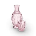 thumbnail image 1 of Zanzer Pink/Purple Vintage Bedside Night Carafe Set with Glass Tumbler Perfect for Storing Water, Juice and Other Drinks on Desktop/Shelf, 1 of 5