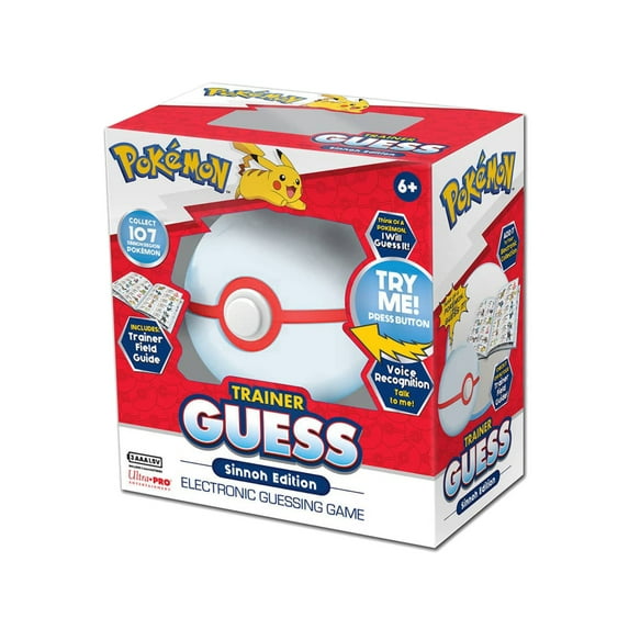 Ultra PRO Pokémon Trainer Guess Sinnoh Toy - Guess That Pokémon! Fun for Board Game & TCG Fans - Magic The Gathering, Card Binder - Challenge Friends & Family!