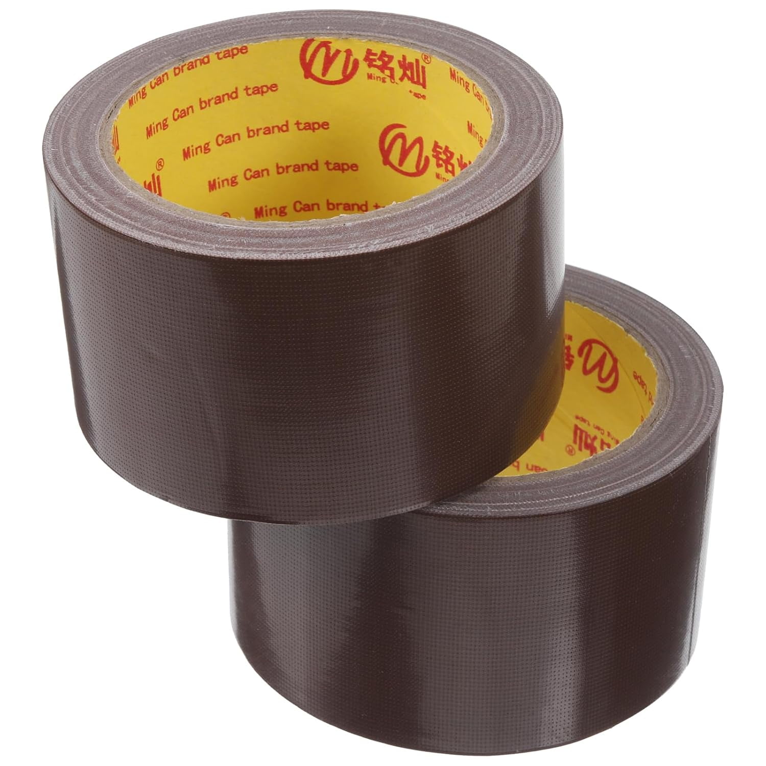 Zaoz 2PCS Waterproof Brown Duct Tape, Strong Adhesive Cloth Tape for Carpet, Floor, Diy, Sealing, Repair, 2.36 Inch X 59 Feet, Heavy Duty, Multi-Purpose A418