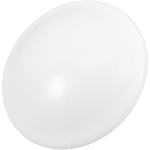 Zaoz Ceiling Light Cover Shade Replacement 22.6cm Plastic Mushroom for Flush Mount Ceiling Lights White Suitable for Bedrooms Bathrooms A418