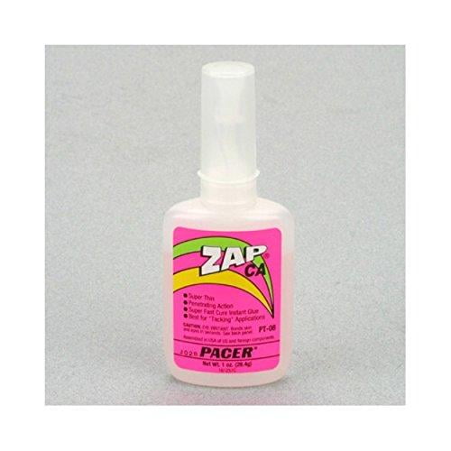 Zap-A-Gap CA Adhesive Glue, Multicolor, 1 oz, 5 Seconds
