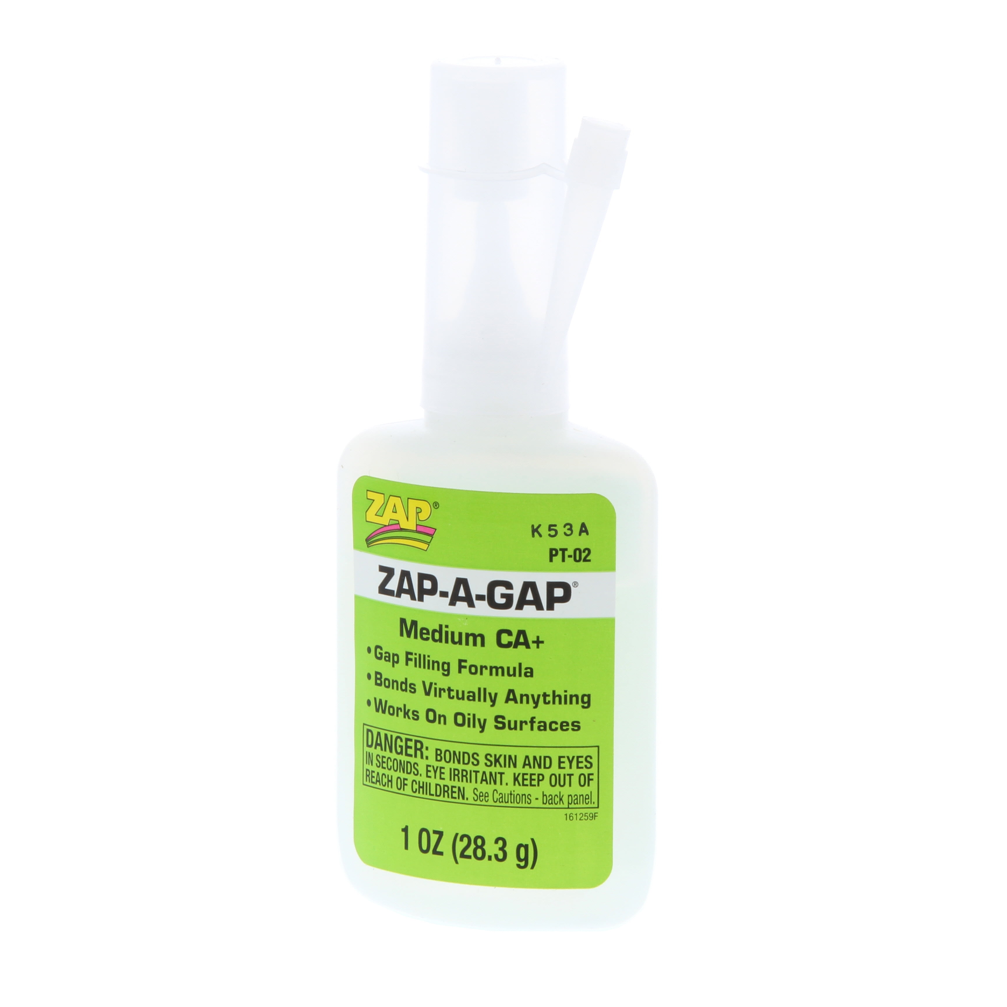 ZapAGap ZapAGap CA Plus Adhesive, 1 oz.
