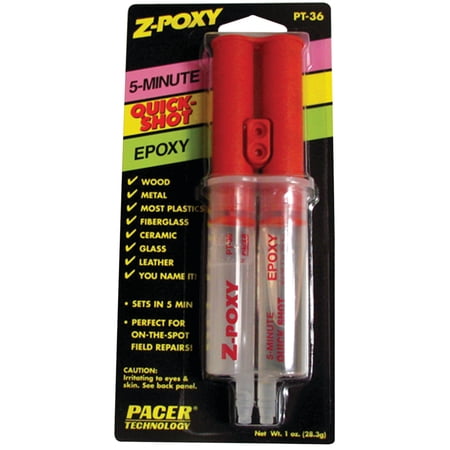 Zap-A-Gap Zap Z-Poxy 5-Minute Epoxy Formula, 1 oz.