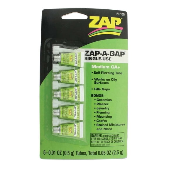 Zap Jewelry Gel, For Securing Cord / Braids to Clasps, 0.1 Ounce