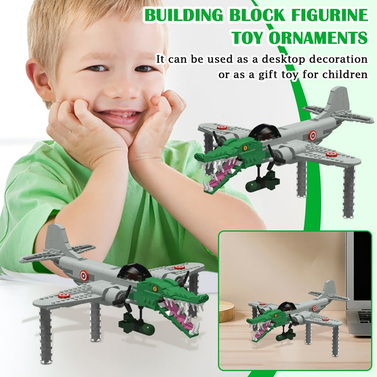 ZapZest Italian Brainrot Bombardiro Crocodilo Building Blocks