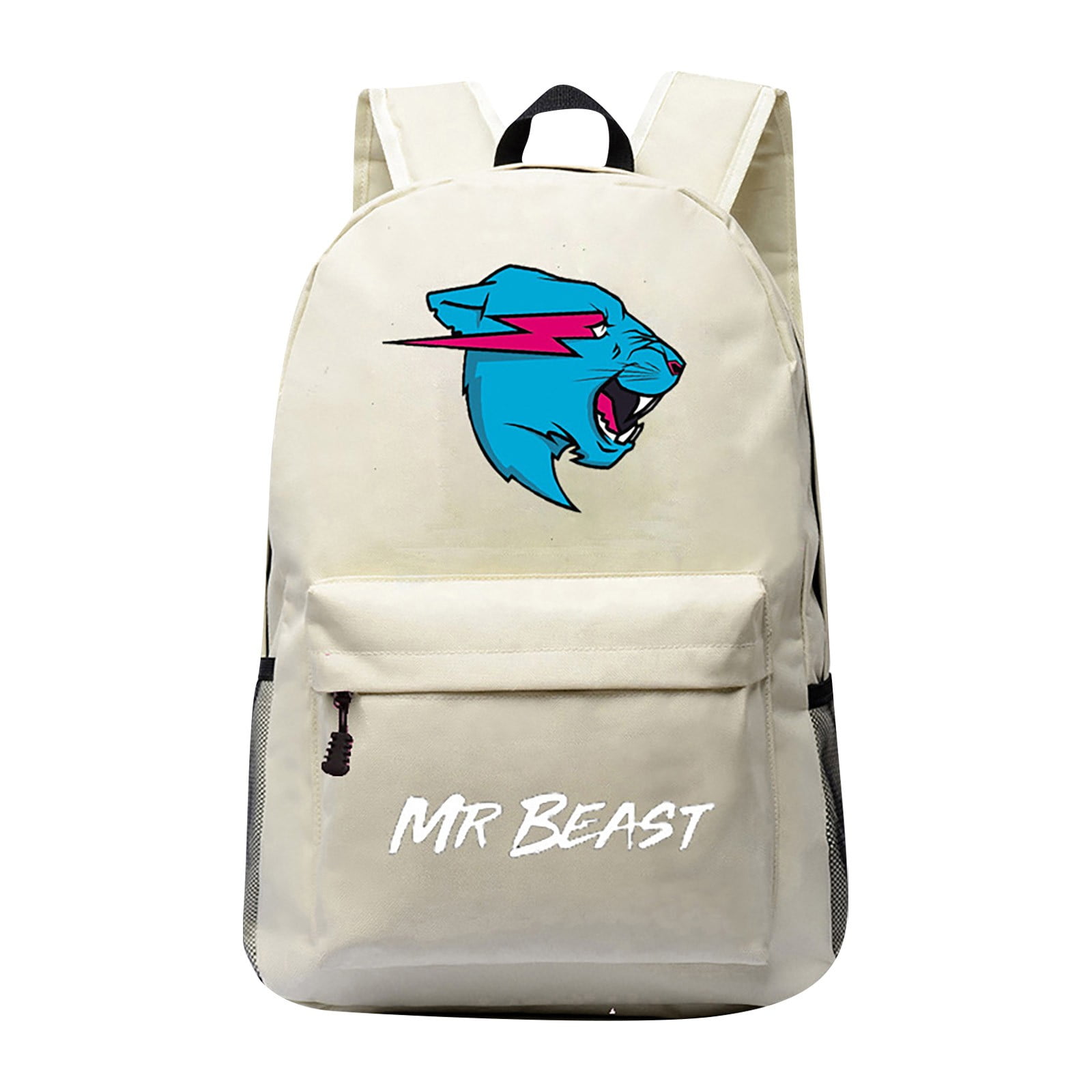 ZapZest Mr Beast Backpack, Mr Beast School Shoulders Bags, Large ...