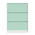 thumbnail image 1 of Zapco High-Security Check Paper, Green w Complex Background Pattern, 8-1/2" x 11", Microperfed with 3-Up Checks, 12 Security Features - PACK OF 250 SHEETS, 1 of 3
