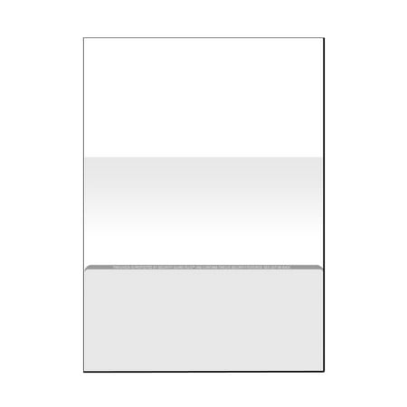 Zapco High-Security Check Paper, Off-White w Complex Background Pattern, 8-1/2" x 11", Microperfed with 1-Up Check, 12 Security Features - PACK OF 100 SHEETS