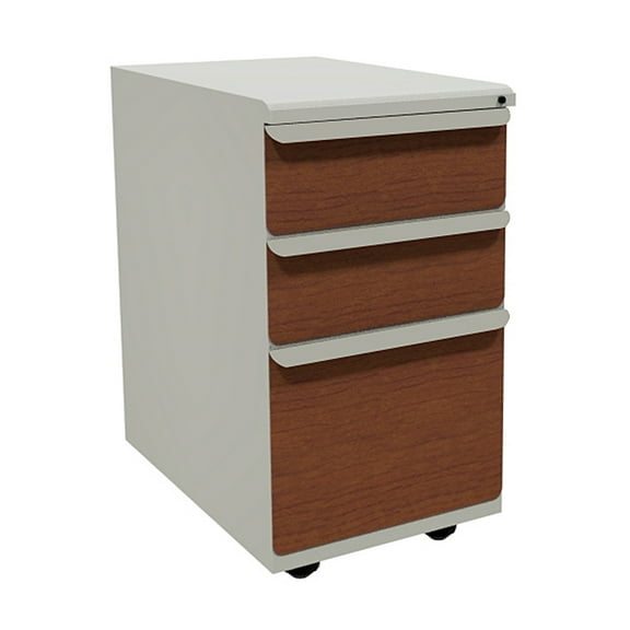 Zapf Mobile Ped, Box/File Cabinet, Dark Neutral 23"D