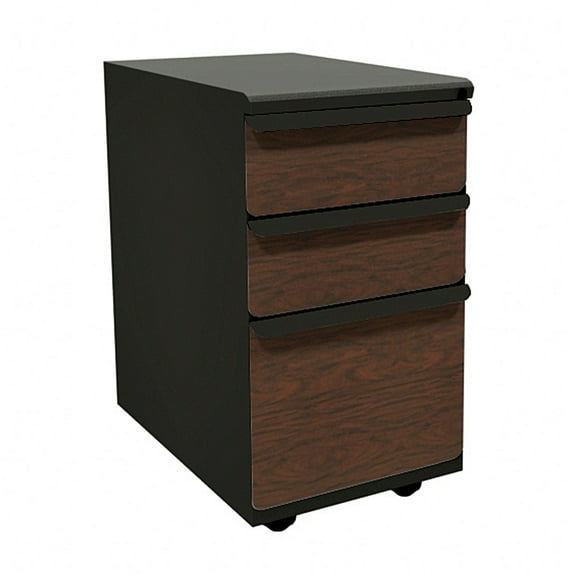 Zapf Mobile Pedestal with Laminate Front File Drawer and Storage Drawers - 19 in.