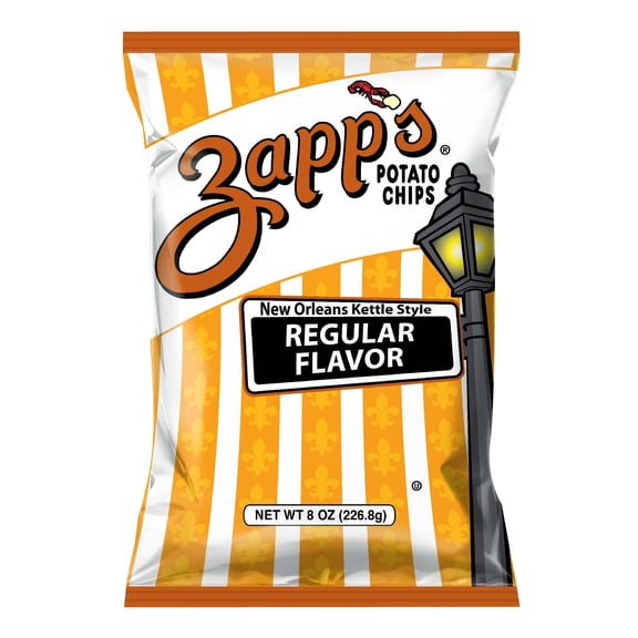 Zapps New Orleans Kettle Style Regular Flavor Potato Chips, 2 oz. - Pack of 25