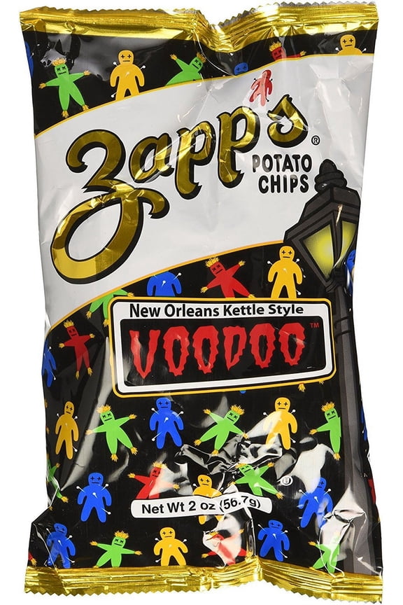 New Orleans Kettle Style Potato Chips Voodoo 2.6oz Bag (10-Bags)