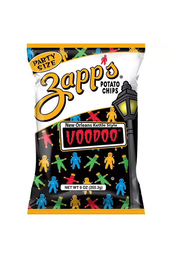 New Orleans Kettle Style Voodoo Potato Chips - 8oz