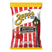 Zapp's Spicy Cajun Crawtators New Orleans Kettle Style Potato Chips, Gluten-Free, 2 oz Bag