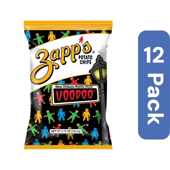 Zapp's Voodoo Chips 4.75 oz (Pack Of 12)