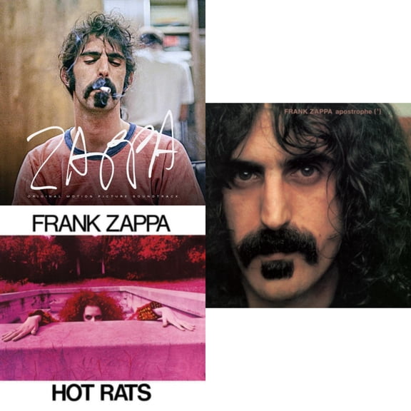 Zappa Ost (2LP/Crystal Clear Vinyl/180G) & Hot Rats & Apostrophe