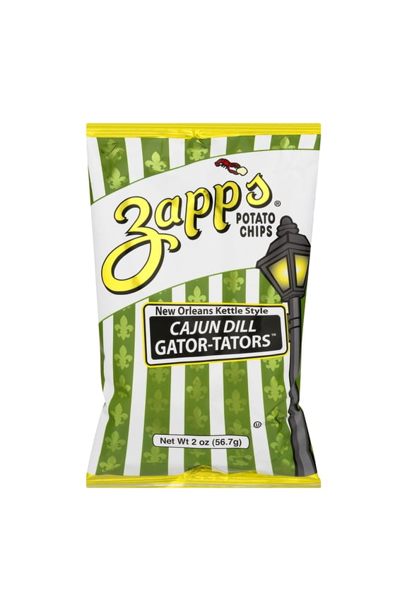 Zapps 2oz Dill Gatortator Kettle Potato Chips -- 25ct Pack