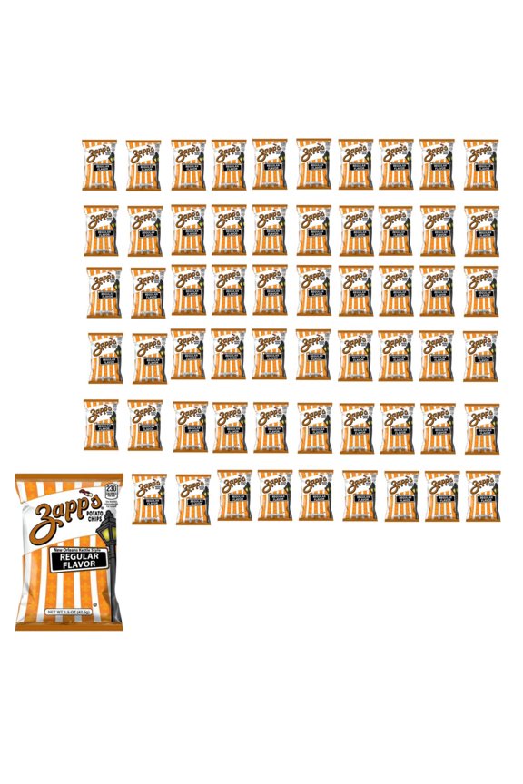 Zapps Regular Flavor Potato Chips, 1.5 Ounce - 60 per case