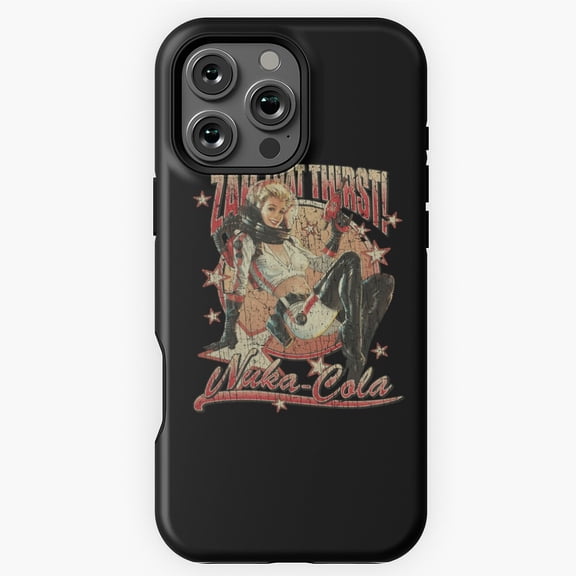 Zaps That Thirst 2044 Nuka Cola Ad Phone Case for iPhone 16 15 14 13 12 11 Pro Max
